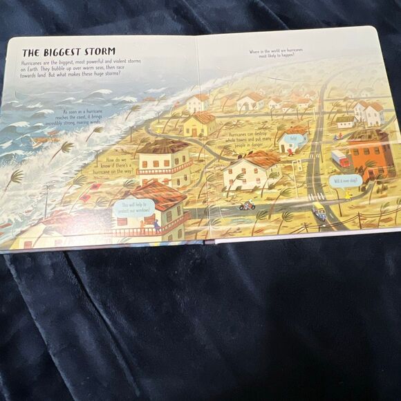 Usborne Wild Weather Lift the Flap Book - Picture 3 of 3